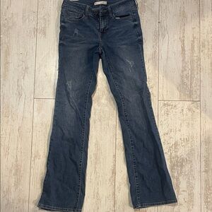 SO Dark Blue Flare Jeans for Women